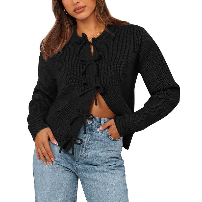 Adeline Bow Cardigan