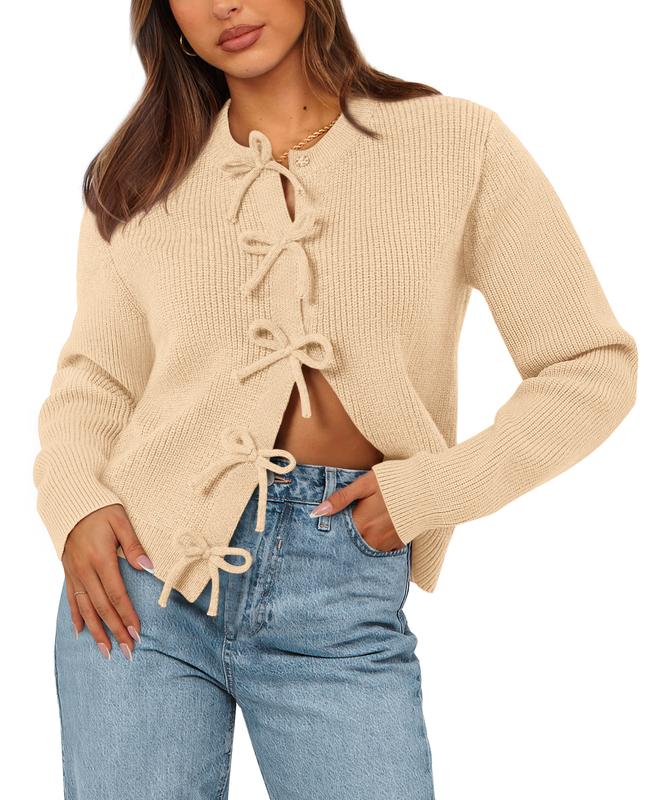 Adeline Bow Cardigan