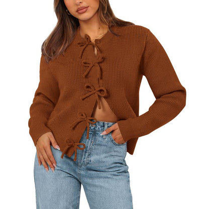 Adeline Bow Cardigan